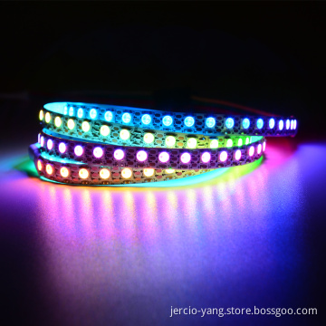 JERCIO, SK6812 built-in IC, phantom color 5050RGB lamp bar, double signal transmission, glue waterproof